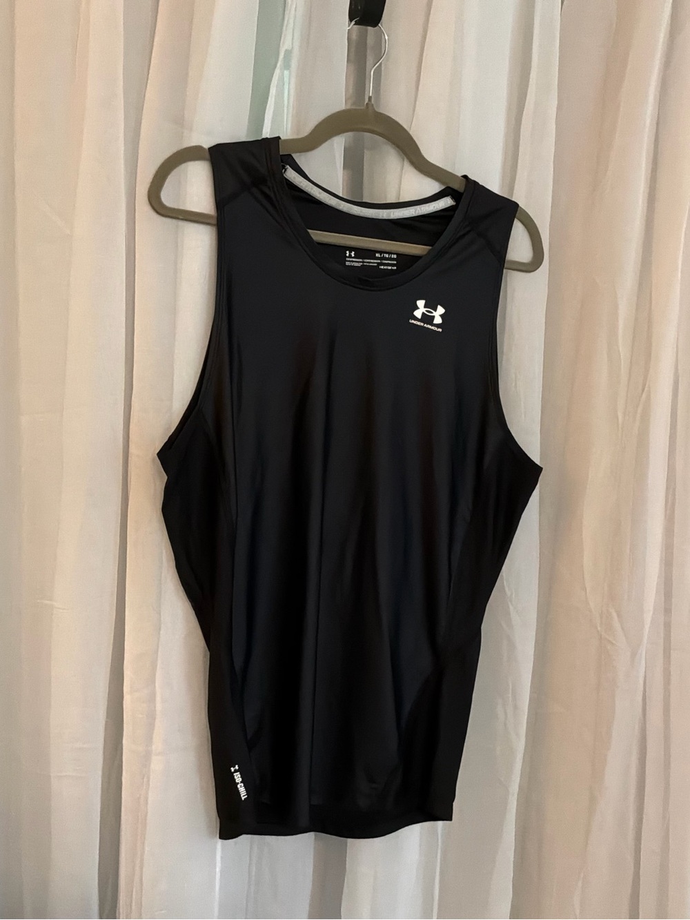 Under Armour Black Men's Performance Compression Sleeveless Athletic Tank. NWOT